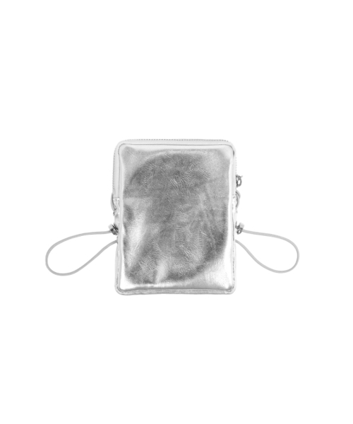 Kijun(キジュン)の「Mini Bag Silver(メッセンジャーバッグ・レディース・その他・OS)」の2枚目の写真