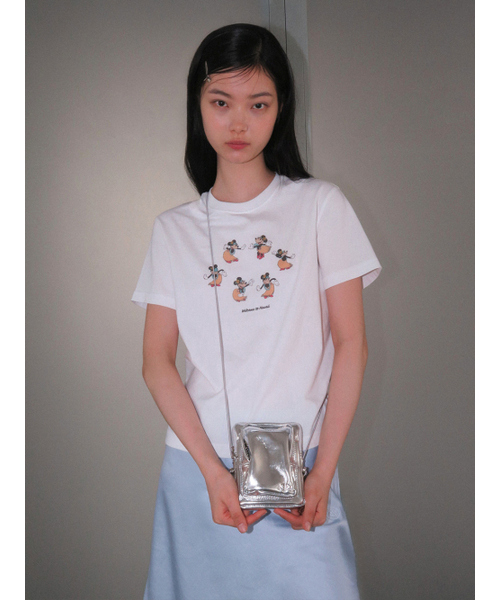 Kijun(キジュン)の「Mini Bag Silver(メッセンジャーバッグ・レディース・その他・OS)」の4枚目の写真
