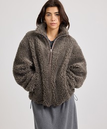 Saturdays NYC（サタデーズ ニューヨークシティ ）の「Alessia Boa Fleece Blouson  | WOMEN（その他アウター）」