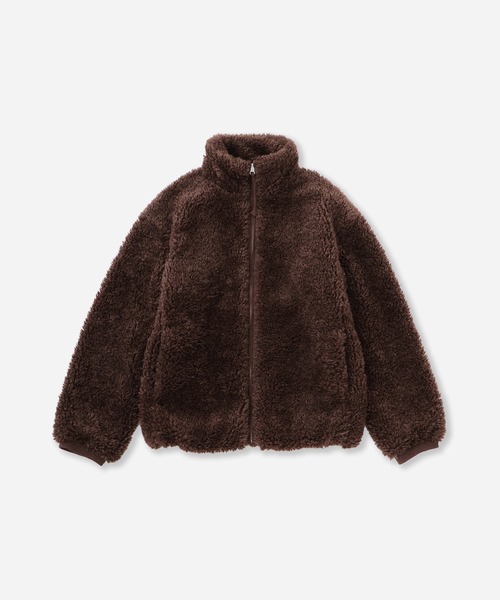 Saturdays NYC(サタデーズ ニューヨークシティ )の「Alessia Boa Fleece Blouson | WOMEN(その他アウター・レディース・ダークブラウン/グレー・L/M/S)」の19枚目の写真
