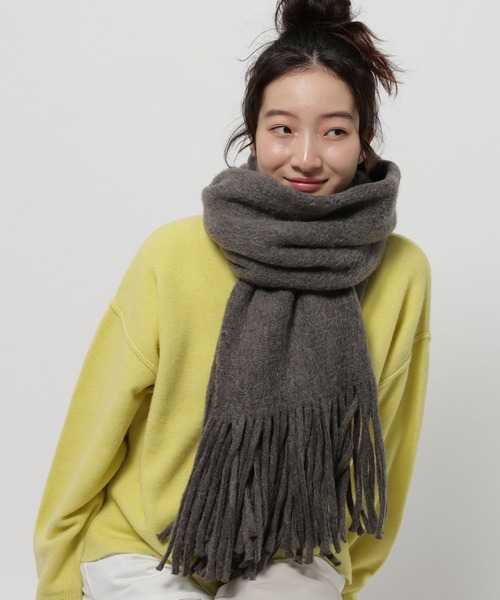 niko and...（ニコアンド）の「オリジナルラッセルストール（ストール/ショール・レディース・ブラウン/レッド/ブルー/チャコール/アイボリー・0）」の7枚目の写真