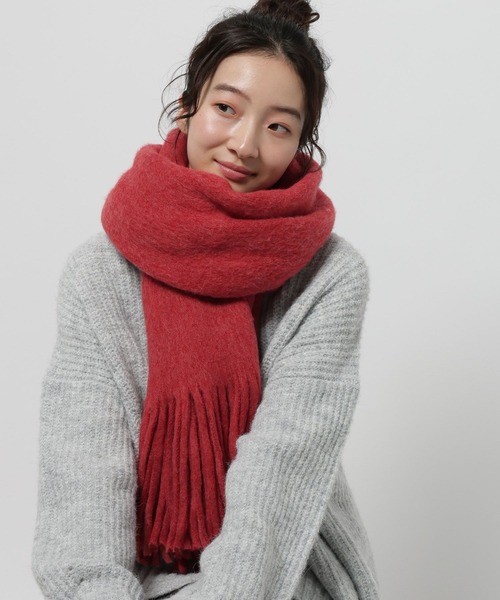niko and...（ニコアンド）の「オリジナルラッセルストール（ストール/ショール・レディース・ブラウン/レッド/ブルー/チャコール/アイボリー・0）」の12枚目の写真