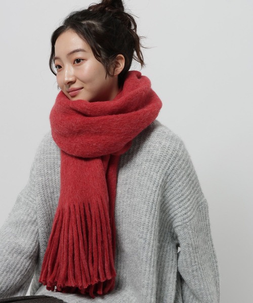 niko and...（ニコアンド）の「オリジナルラッセルストール（ストール/ショール・レディース・ブラウン/レッド/ブルー/チャコール/アイボリー・0）」の13枚目の写真