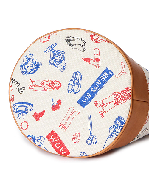 PORTER（ポーター）の「PORTER×les Briqu’a braque×BEAMS BOY / 40th別注 バケットショルダーバック（ショルダーバッグ・レディース・ナチュラル・ONE SIZE）」の10枚目の写真