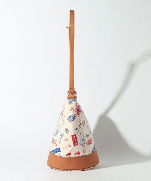 PORTER（ポーター）の「PORTER×les Briqu’a braque×BEAMS BOY / 40th別注 バケットショルダーバック（ショルダーバッグ・レディース・ナチュラル・ONE SIZE）」の15枚目の写真