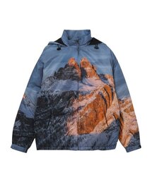BAUF（バウフ）の「マウンテンプリンテッドフードジャケット[ヴィンテージスカイブルー]（その他アウター）」