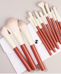 REBALANCE（リバランス）の「メイクブラシ12本セット 封筒型ポーチ付き（メイクブラシ）」