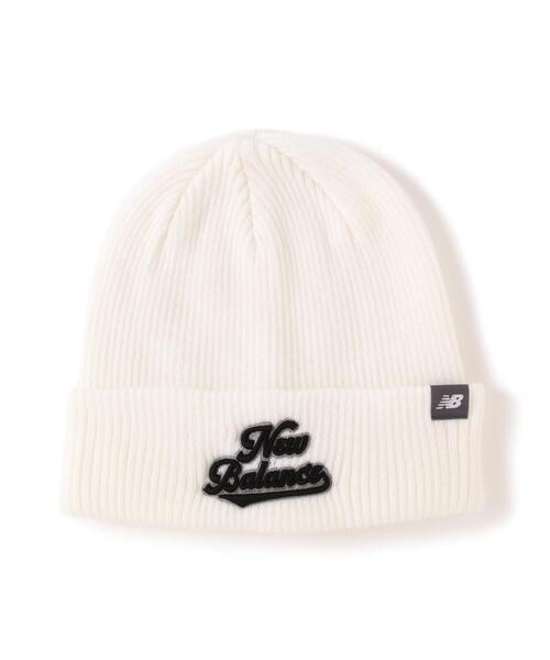 New Balance Golf(ニューバランスゴルフ)の「【new balance golf】BEANIE(ニットキャップ/ビーニー・レディース・ブラック/ホワイト/ライトカーキ・FREE)」の10枚目の写真