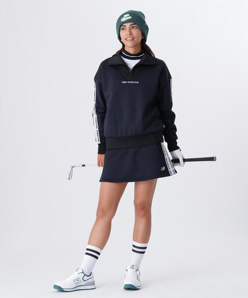 New Balance Golf(ニューバランスゴルフ)の「【new balance golf】BEANIE(ニットキャップ/ビーニー・レディース・ブラック/ホワイト/ライトカーキ・FREE)」の12枚目の写真
