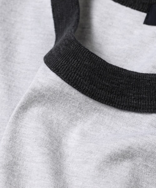 COMME des GARCONS HOMME(コム デ ギャルソン・オム)の「COTTON RINGER T-SHIRTS(Tシャツ/カットソー・メンズ・チャコールグレー/ブラウン・S/M/L/XL)」の4枚目の写真