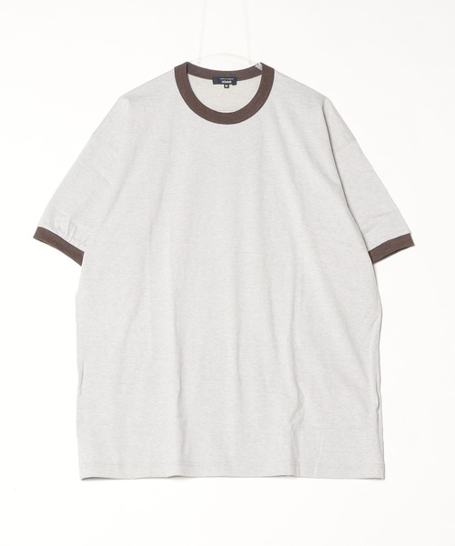 COMME des GARCONS HOMME(コム デ ギャルソン・オム)の「COTTON RINGER T-SHIRTS(Tシャツ/カットソー・メンズ・チャコールグレー/ブラウン・S/M/L/XL)」の5枚目の写真