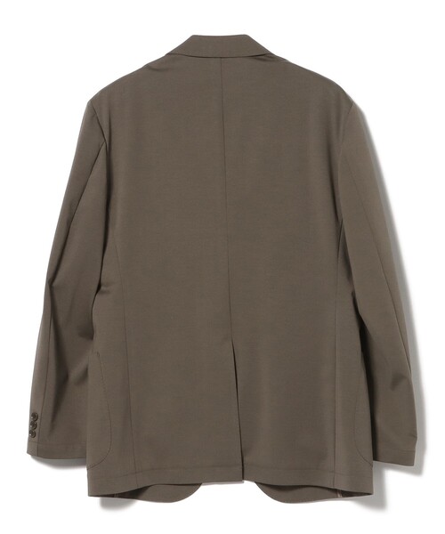 BEAMS HEART（ビームスハート）の「【4/23値下げ】トリアセテート ポンチ 2ボタン ジャケット（セットアップ対応）【接触冷感】（テーラードジャケット・メンズ・グリーン系その他5/ブラック・SMALL/MEDIUM/LARGE/X-LARGE）」の13枚目の写真