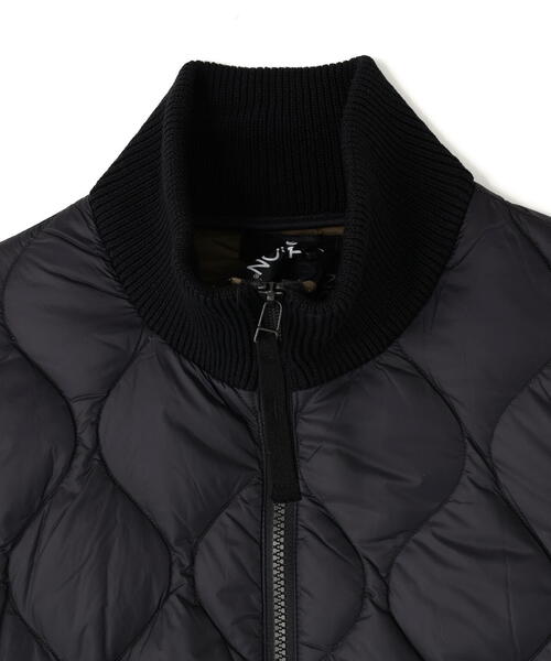 TAION(タイオン)の「TAION/タイオン/Military Hi-Neck Knit+Down Jacket-Soft Shell(ダウンジャケット/コート・レディース・ブラック・M/L/S)」の11枚目の写真