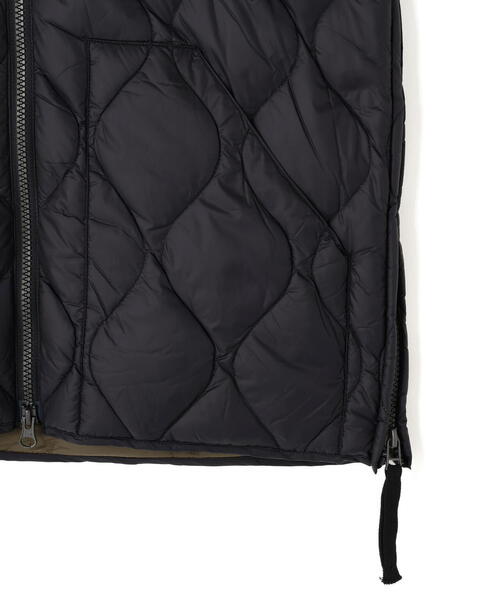 TAION(タイオン)の「TAION/タイオン/Military Hi-Neck Knit+Down Jacket-Soft Shell(ダウンジャケット/コート・レディース・ブラック・M/L/S)」の14枚目の写真
