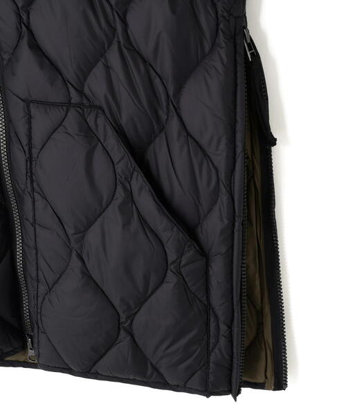 TAION(タイオン)の「TAION/タイオン/Military Hi-Neck Knit+Down Jacket-Soft Shell(ダウンジャケット/コート・レディース・ブラック・M/L/S)」の15枚目の写真