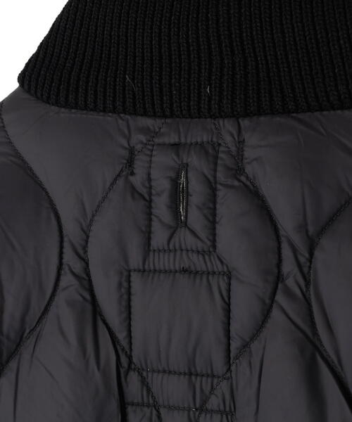 TAION(タイオン)の「TAION/タイオン/Military Hi-Neck Knit+Down Jacket-Soft Shell(ダウンジャケット/コート・レディース・ブラック・M/L/S)」の16枚目の写真