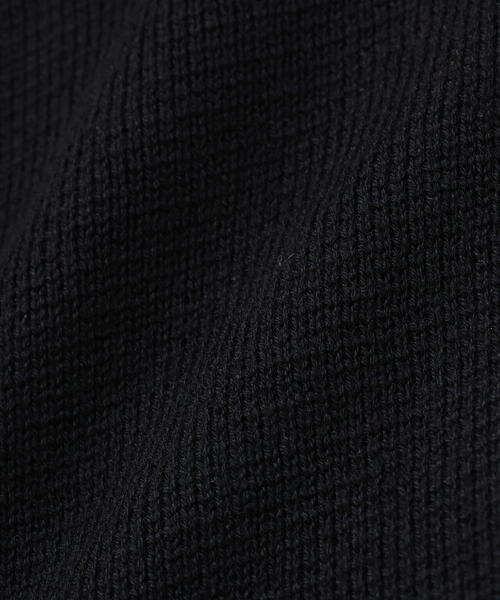 TAION(タイオン)の「TAION/タイオン/Military Hi-Neck Knit+Down Jacket-Soft Shell(ダウンジャケット/コート・レディース・ブラック・M/L/S)」の6枚目の写真