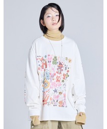 Little sunny bite | little sunny bite x Humberto Cruz long tee(Tシャツ/カットソー)