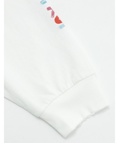 Little sunny bite（リトルサニーバイト）の「little sunny bite x Humberto Cruz long tee（Tシャツ/カットソー・レディース・ホワイト/ピンク/ブラック・SMALL/MEDIUM）」の12枚目の写真