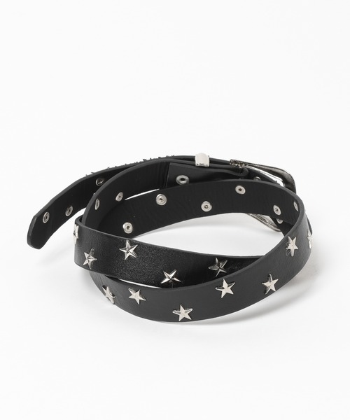 3.3 Field Trip (3.3フィールドトリップ)の「3.3 Field Trip/スタースタッズベルト(ベルト・レディース・ブラック・ONE SIZE)」の2枚目の写真