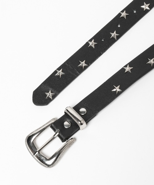 3.3 Field Trip (3.3フィールドトリップ)の「3.3 Field Trip/スタースタッズベルト(ベルト・レディース・ブラック・ONE SIZE)」の4枚目の写真
