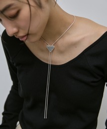 AIC.（エーアイシー）の「トライアングルロングネックレス（ネックレス）」