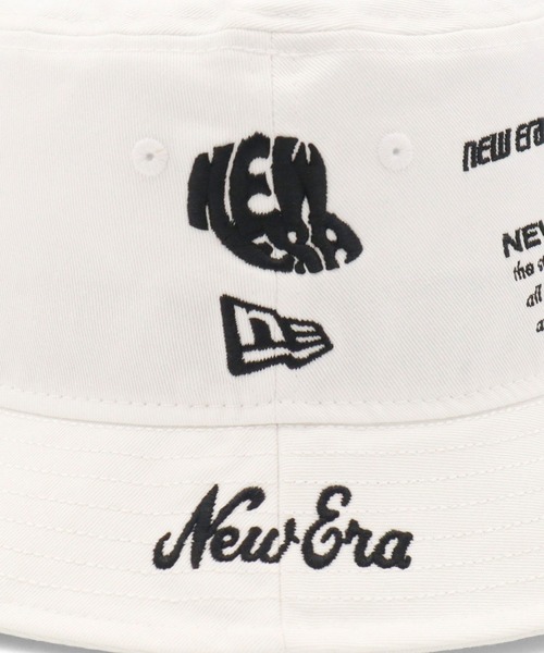 NEW ERA(ニューエラ)の「ニューエラ ゴルフ バケットハット アーカイブロゴ(ハット・メンズ・ブラック/グレー/ホワイト・L/XL/M/L/S/M)」の4枚目の写真