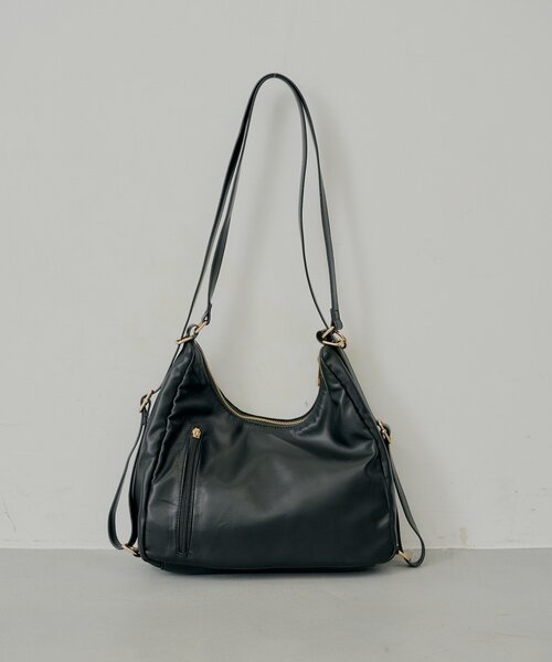 ロゴチャーム付き3wayホーボーバッグ（ボストンバッグ）｜Chico（チコ