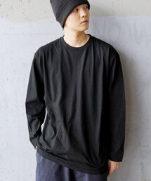 ソリッドベーシックロングスリーブブラック