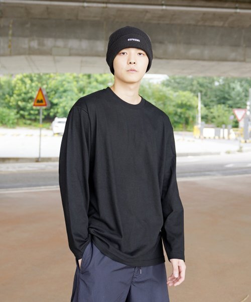 CREAM SODA LAB（クリームソーダラボ）の「ソリッドベーシックロングスリーブブラック（Tシャツ/カットソー・メンズ・その他・LARGE/MEDIUM/X-LARGE/XX-LARGE）」の8枚目の写真