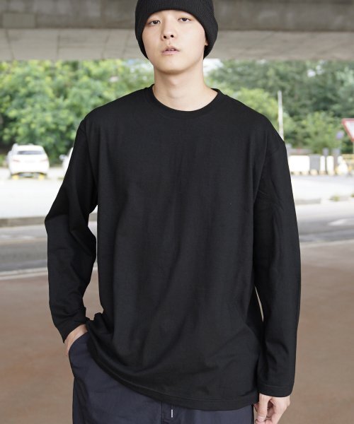 CREAM SODA LAB（クリームソーダラボ）の「ソリッドベーシックロングスリーブブラック（Tシャツ/カットソー・メンズ・その他・LARGE/MEDIUM/X-LARGE/XX-LARGE）」の10枚目の写真