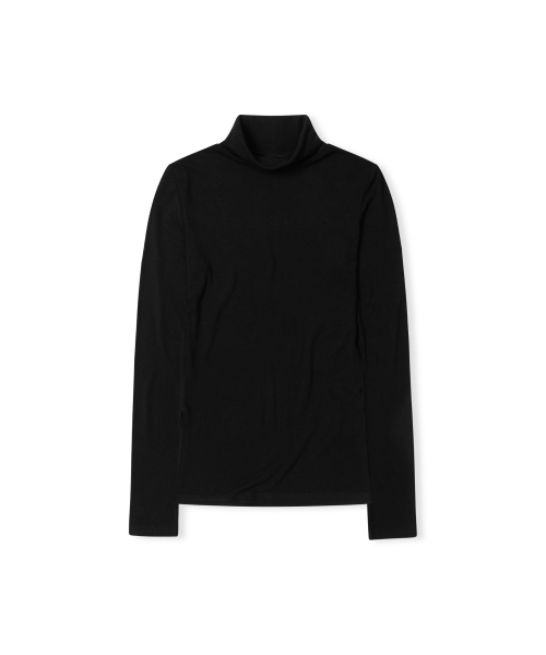 LEATHERY（レザリー）の「スリットタートルネックトップ [アイボリー]（Tシャツ/カットソー・レディース・その他・FREE）」の4枚目の写真