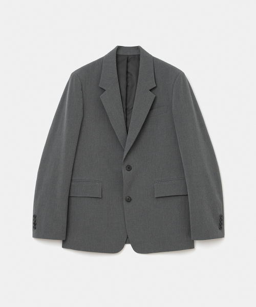 UNIFORM BRIDGE(ユニフォームブリッジ)の「tailored jacket relaxed fit grey(テーラードジャケット・メンズ・その他・LARGE/X-LARGE/SMALL/MEDIUM)」の1枚目の写真