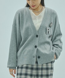 ROSE BUD | BIJOU BROOCH CARDIGAN(カーディガン/ボレロ)