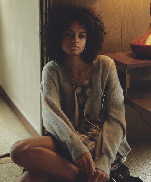 セール】BIJOU BROOCH CARDIGAN（カーディガン/ボレロ）｜ROSE BUD