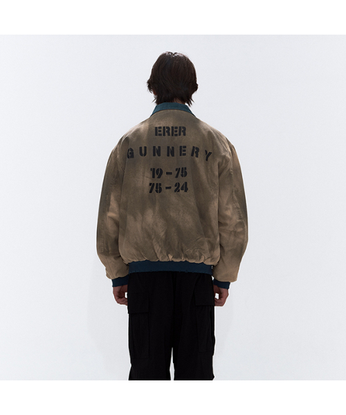 ERER（エルエル）の「[UN] メカニック ヴィンテージ ジャケット ベージュ（ブルゾン・レディース・Beige・2/3/4/5）」の2枚目の写真