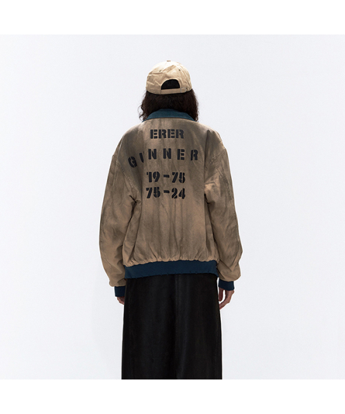 ERER（エルエル）の「[UN] メカニック ヴィンテージ ジャケット ベージュ（ブルゾン・レディース・Beige・2/3/4/5）」の6枚目の写真