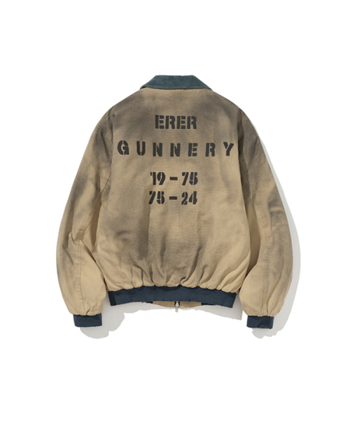 ERER（エルエル）の「[UN] メカニック ヴィンテージ ジャケット ベージュ（ブルゾン・レディース・Beige・2/3/4/5）」の4枚目の写真