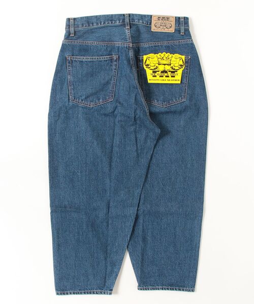 FAT(エフエイティー)の「BLUDOZER "FADER"(デニムパンツ・メンズ・ブルー/サックスブルー/ブラック・JUMBO(XXL)/FAT(XL)/SKINNY(L)/TITCH(M))」の4枚目の写真