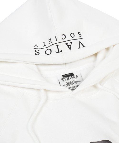 STIGMA（スティグマ）の「COMPTON BEAR HOODIE WHITE（パーカー・メンズ・その他・LARGE/MEDIUM/SMALL/X-LARGE/XX-LARGE）」の3枚目の写真