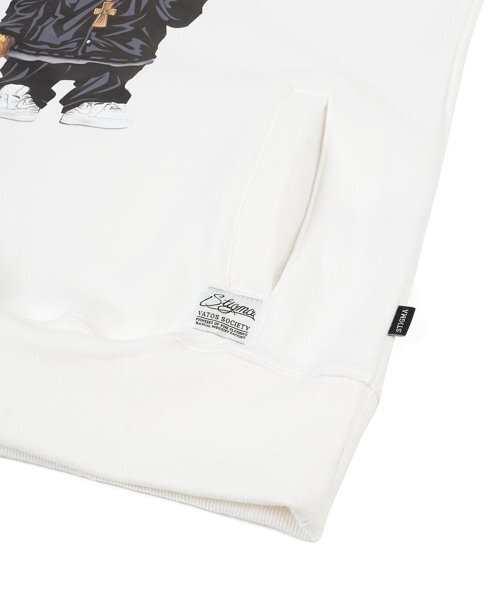 STIGMA（スティグマ）の「COMPTON BEAR HOODIE WHITE（パーカー・メンズ・その他・LARGE/MEDIUM/SMALL/X-LARGE/XX-LARGE）」の6枚目の写真