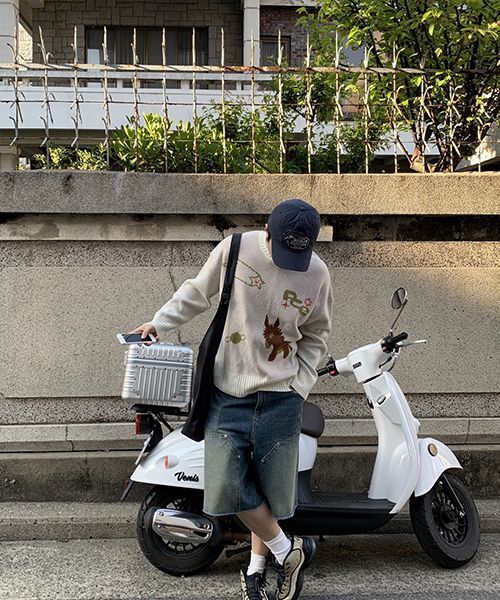 PIECEMAKER（ピースメーカー）の「DONKEY JACQUARD KNIT PULLOVER (IVORY)（ニット/セーター・レディース・その他・FREE）」の17枚目の写真