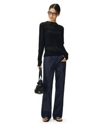 [リネンライク]Signature Straight Jeans DCWPT001CPIndigo