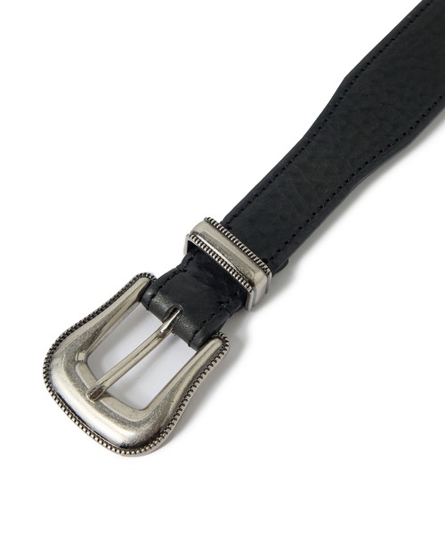 MEN'S BIGI（メンズビギ）の「イタリアンレザー ウエスタンベルト（ベルト・メンズ・ブラック・03/02）」の3枚目の写真