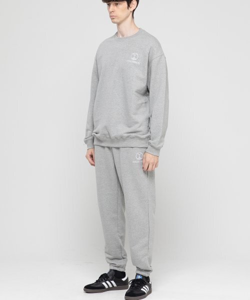 グレー オーバーサイズ トレーナー　セットアップ REMUR セットアップ 「2点セット」 スウェットセットアップ レディース