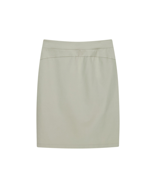 OJOS（オホス）の「Button Slit Midi Skirt / Mint Grey（スカート・レディース・その他・1/2/3）」の2枚目の写真