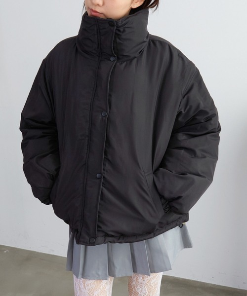 almo（アルモ）の「【TUNE】袖ボリュームショートダウンジャケット（ダウンジャケット/コート・レディース・ホワイト/ブラック・FREE）」の12枚目の写真