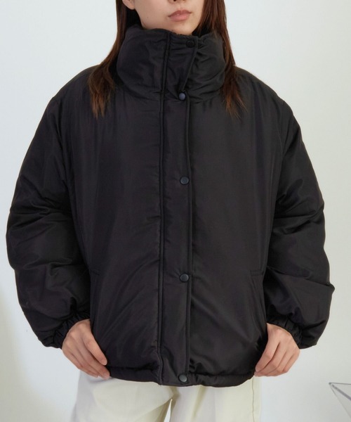 almo（アルモ）の「【TUNE】袖ボリュームショートダウンジャケット（ダウンジャケット/コート・レディース・ホワイト/ブラック・FREE）」の13枚目の写真