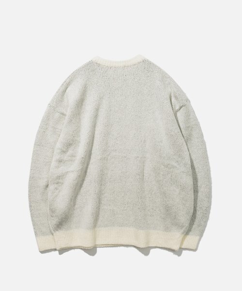 VASTIC(バスティック)の「グラフィックブラシニット_ホワイト(ニット/セーター・メンズ・その他・LARGE/X-LARGE)」の3枚目の写真