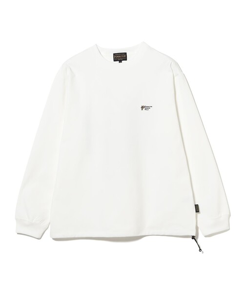 BRILLA per il gusto（ブリッラペルイルグースト）の「PENDLETON / バックプリント ロングスリーブ Tシャツ（Tシャツ/カットソー・メンズ・ブラック/ホワイト・LARGE/SMALL/MEDIUM）」の3枚目の写真